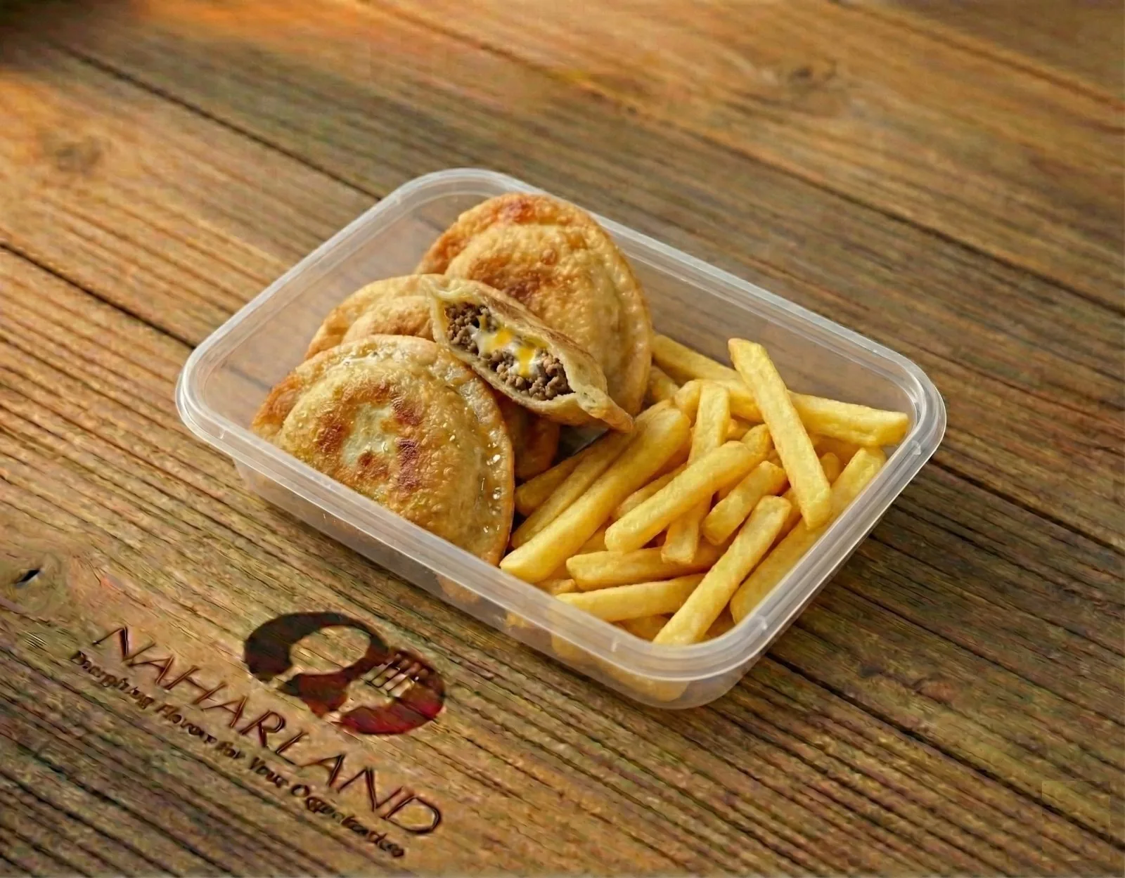 پیراشکی گوشت و قارچ